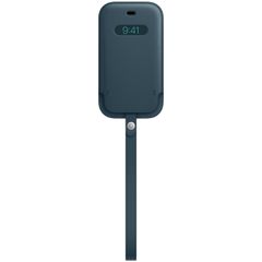 Apple Ledersleeve MagSafe für das Apple iPhone 12 (Pro) - Baltic Blue