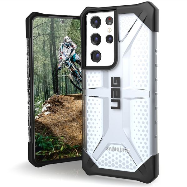 UAG Plasma Case für das Samsung Galaxy S21 Ultra - Ice Clear