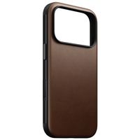 Nomad Modern Leather Case mit MagSafe Apple iPhone 18 Pro / 17 Pro - Brown
