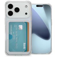 imoshion Soft Case Back Cover mit Kartenhalter Apple iPhone 17 Pro - Transparent