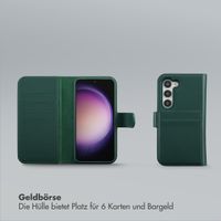 Selencia Olyn Abnehmbare Bookcase mit MagSafe Samsung Galaxy S23 - Grün