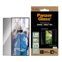 PanzerGlass Matrix Recycled 4-Way Privacy Displayschutz für Samsung Galaxy S25 Ultra