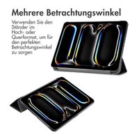 imoshion Design Trifold Klaphülle Apple iPad Pro 13 (2024) M4 - Don't touch