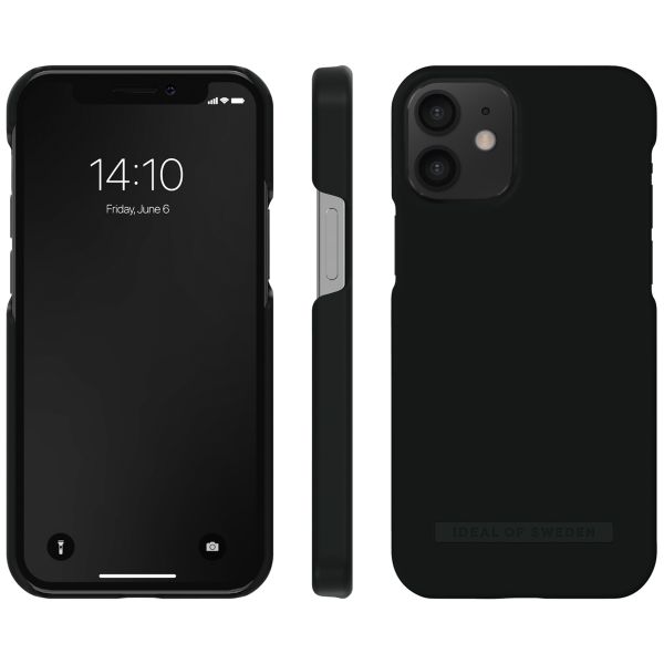 iDeal of Sweden Seamless Case Back Cover für das iPhone 12 Mini - Coal Black