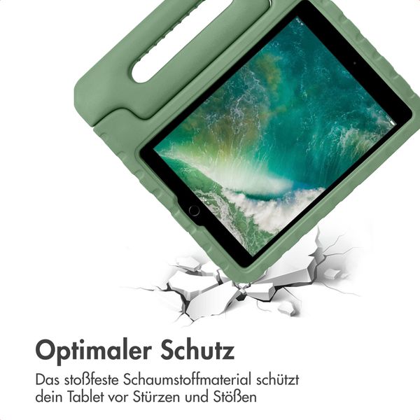 imoshion Schutzhülle mit Handgriff kindersicher Apple iPad 6 (2018) 9.7 Zoll / iPad 5 (2017) 9.7 Zoll - Olive Green
