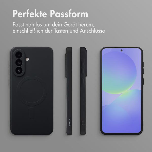 imoshion Color Back Cover mit MagSafe Samsung Galaxy A36 - Schwarz