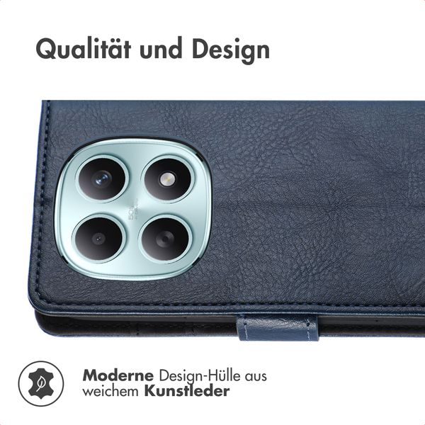 imoshion Luxuriöse Klapphülle Xiaomi Redmi Note 15 (5G) - Dunkelblau