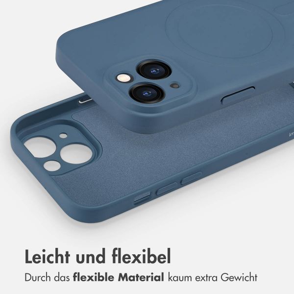 imoshion Color Back Cover mit MagSafe Apple iPhone 15 - Dunkelblau