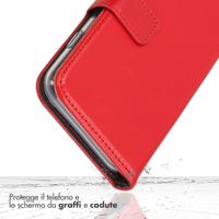 Selencia Echtleder Klapphülle Google Pixel 7 Pro - Rot