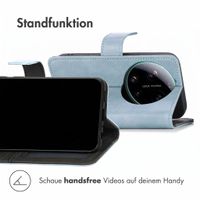 imoshion Luxuriöse Klapphülle Xiaomi 17 Ultra - Hellblau