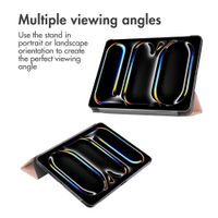 imoshion Trifold Klapphülle Apple iPad Pro 13 (2025) M5 / (2024) M4 - Rosé gold