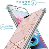 imoshion Design Hülle mit Band für das iPhone 8 Plus / 7 Plus - Pink Graphic