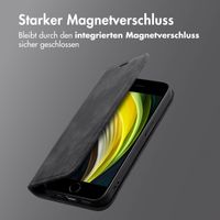 imoshion Slim Klapphülle Apple iPhone SE (2022 / 2020) / 8 / 7 / 6(s) - Schwarz