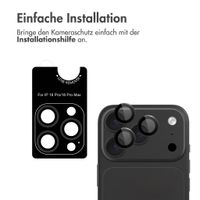 imoshion 2er-Pack Kameralinsenschutz für das Apple iPhone 18 Pro / 18 Pro Max - Schwarz