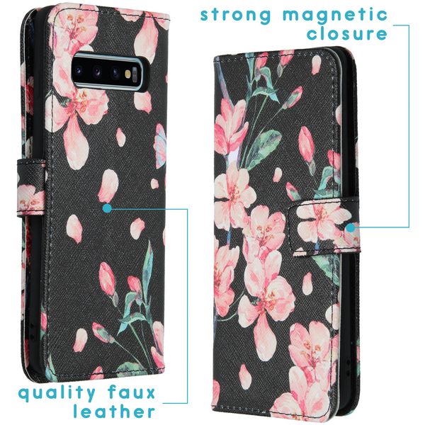 imoshion Design TPU Klapphülle Samsung Galaxy S10