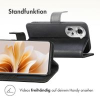imoshion Luxuriöse Klapphülle Oppo Reno 11 - Schwarz
