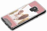 Gestalte deine eigene Hardcase Hülle Samsung Galaxy S9 - Transparent