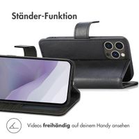 imoshion Luxuriöse Klapphülle für das Apple iPhone 14 Pro Max - Schwarz
