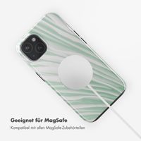 Selencia Vivid Rückabdeckung mit MagSafe Apple iPhone 15 - Nature Grayed Jade