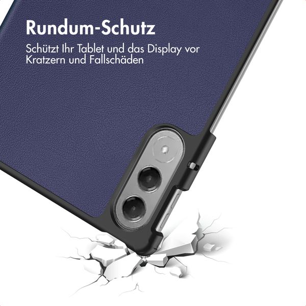 imoshion Trifold Klapphülle Lenovo Yoga Tab - Dunkelblau