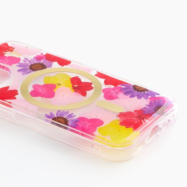 iDeal of Sweden Clear Case MagSafe Apple iPhone 17e / 16e / 15 / 14 / 13 - Tropical Floral
