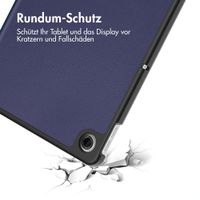imoshion Trifold Klapphülle Lenovo Tab (2025) - Dunkelblau