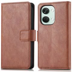 imoshion Luxuriöse Klapphülle OnePlus Nord 3 - Braun