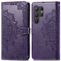 imoshion Mandala Klapphülle für das Samsung Galaxy S24 Ultra - Violett