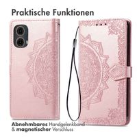 imoshion Mandala Klapphülle Motorola Moto G85 - Rosé gold