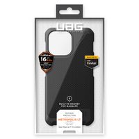 UAG Back Cover Metropolis LT MagSafe für das iPhone 14 Pro Max - Kevlar Black