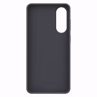 Samsung Original Silikon Cover Samsung Galaxy S25 Edge - Schwarz