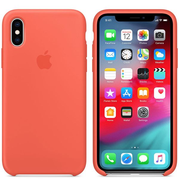 Apple Silikon-Case Nectarine für das Apple iPhone Xs / X