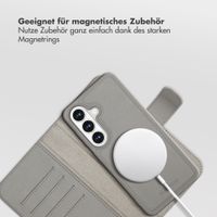 Selencia Olyn Abnehmbare Bookcase mit MagSafe Samsung Galaxy S26 - Grau