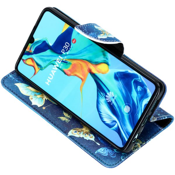 Design TPU Klapphülle für das Huawei P30