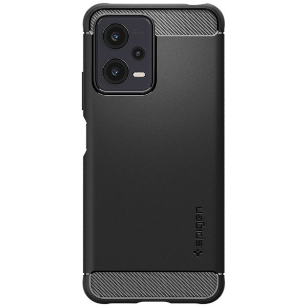 Spigen Rugged Armor Case für das Xiaomi Redmi Note 12 - Schwarz