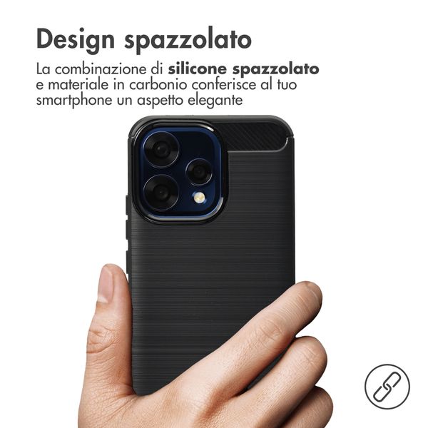 imoshion Brushed Back Cover Oppo Reno15 F (5G) - Schwarz
