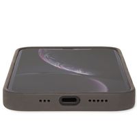 Decoded Silikon-Case MagSafe iPhone 12 (Pro) - Charcoal