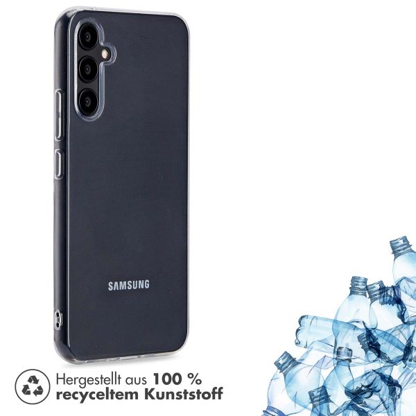 Accezz 100% recyceltes TPU Clear Cover für das Samsung Galaxy A34 (5G)  - Transparent