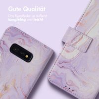 imoshion Design Klapphülle Samsung Galaxy S10e - Purple Marble