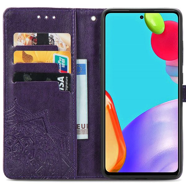 imoshion Mandala Klapphülle Samsung Galaxy A72 - Violett