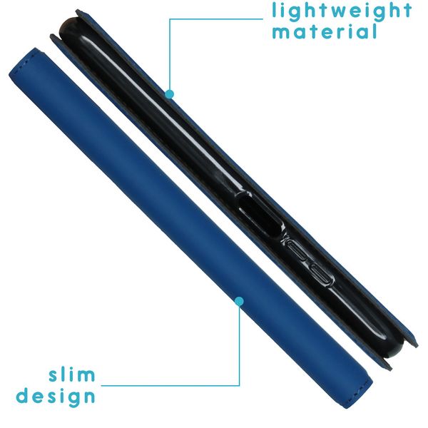 imoshion Slim Folio Klapphülle Xiaomi Mi 10T (Pro) - Dunkelblau