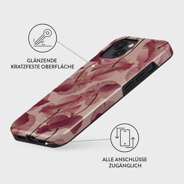 Burga Tough Back Cover für das Apple iPhone 14 - Tender Kiss