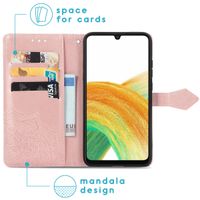 imoshion Mandala Klapphülle Samsung Galaxy A13 (4G) - Rosé gold