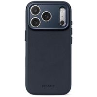 Decoded Leather Backcover MagSafe Apple iPhone 18 Pro / 17 Pro - Midnight