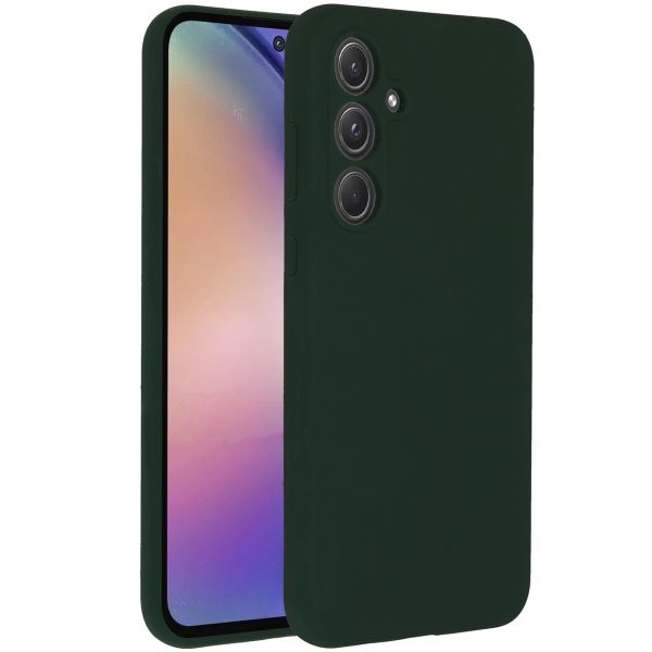 Accezz Liquid Silikoncase für das Samsung Galaxy A55 - Forest Green