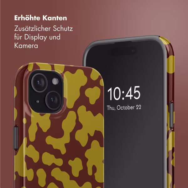 Selencia Vivid Rückabdeckung mit MagSafe Apple iPhone 15 - Moo'd Olive Dust