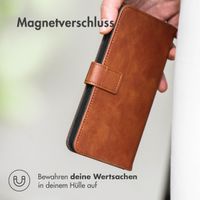 imoshion Luxuriöse Klapphülle für das Samsung Galaxy Z Fold 6 - Braun