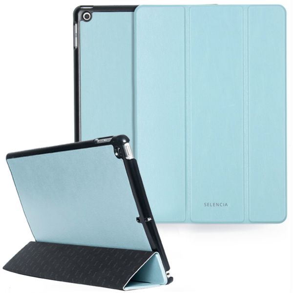 Selencia Trifold Klapphülle aus veganem Leder iPad 9 (2021) 10.2 Zoll / iPad 8 (2020) 10.2 Zoll / iPad 7 (2019) 10.2 Zoll 