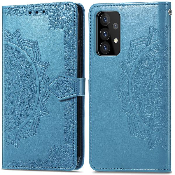 imoshion Mandala Klapphülle Samsung Galaxy A72 - Türkis