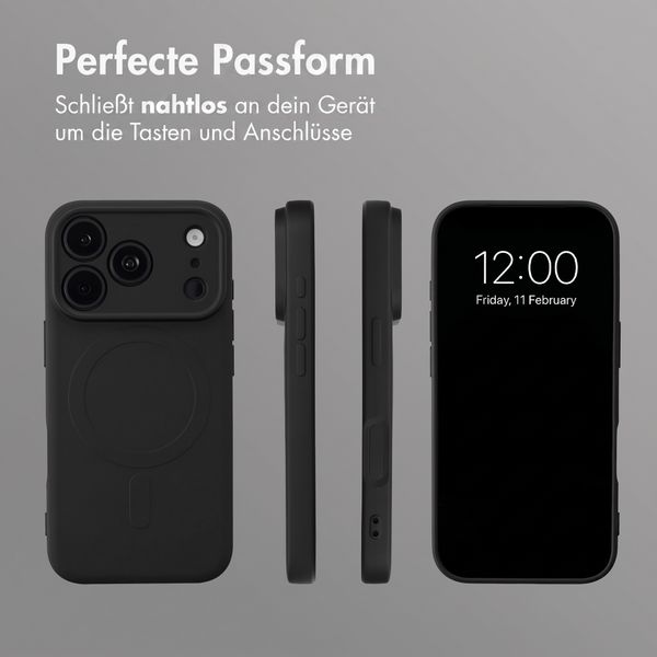 imoshion Color Back Cover mit MagSafe Apple iPhone 18 Pro Max / 17 Pro Max - Schwarz